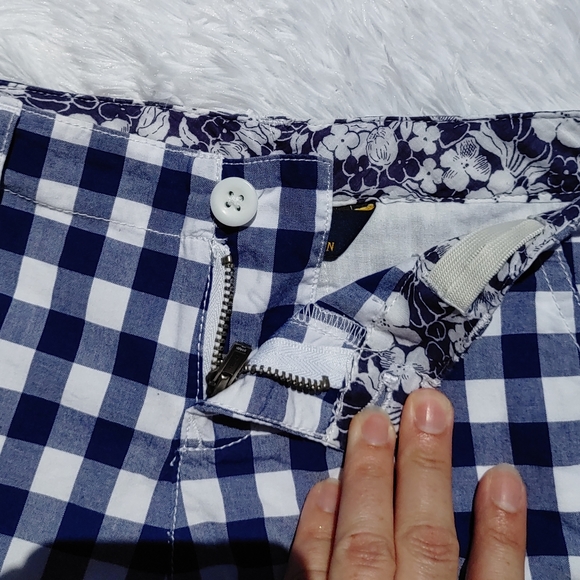 Polo Ralph Lauren Blue & White Plaid Shorts Size 5 - Picture 4 of 7